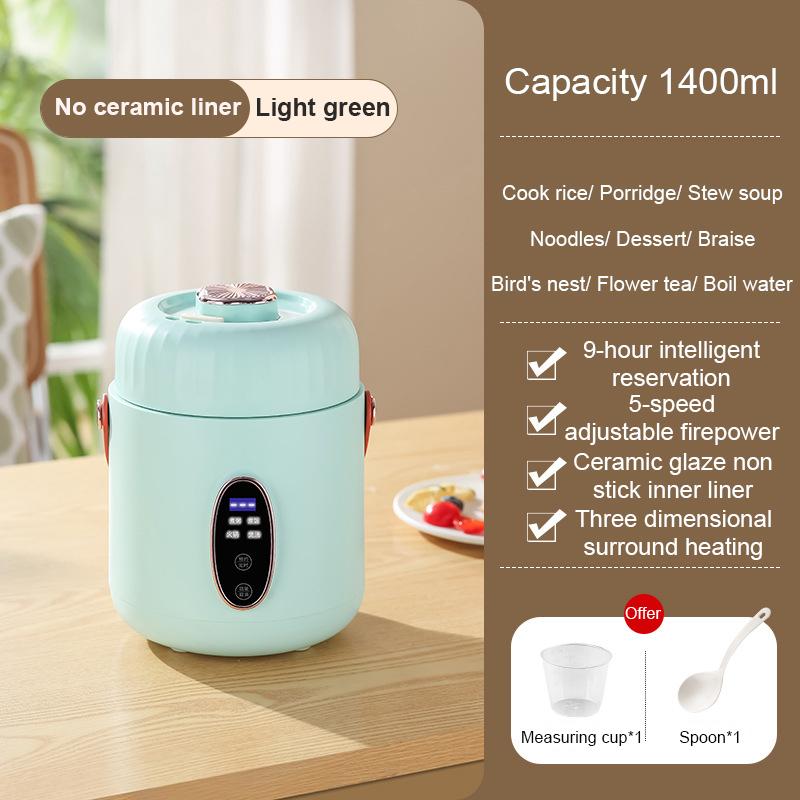 1,4l elektrická konvice, hrnec na ohřev vody, termální ohřev, kotel, polévka, dušená kaše, pomalý hrnec, nudle, rýže, hrnek na vaření