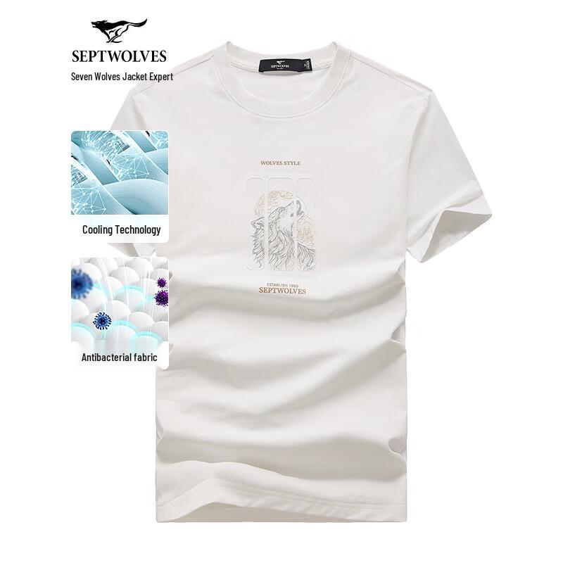 

Septwolves Men s Short Sleeve T-Shirt L
