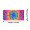 Europe, America, India, Mandala Beach Towels, Popular Microfiber Bath Towels