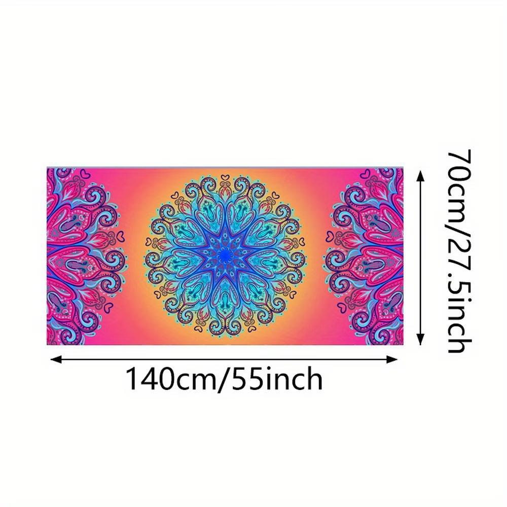 Europe, America, India, Mandala Beach Towels, Popular Microfiber Bath Towels