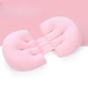 New Maternity Pillow for Back and Side Sleeping Pregnancy Wedge Belly Support Multipurpose Knit Cotton Pillow