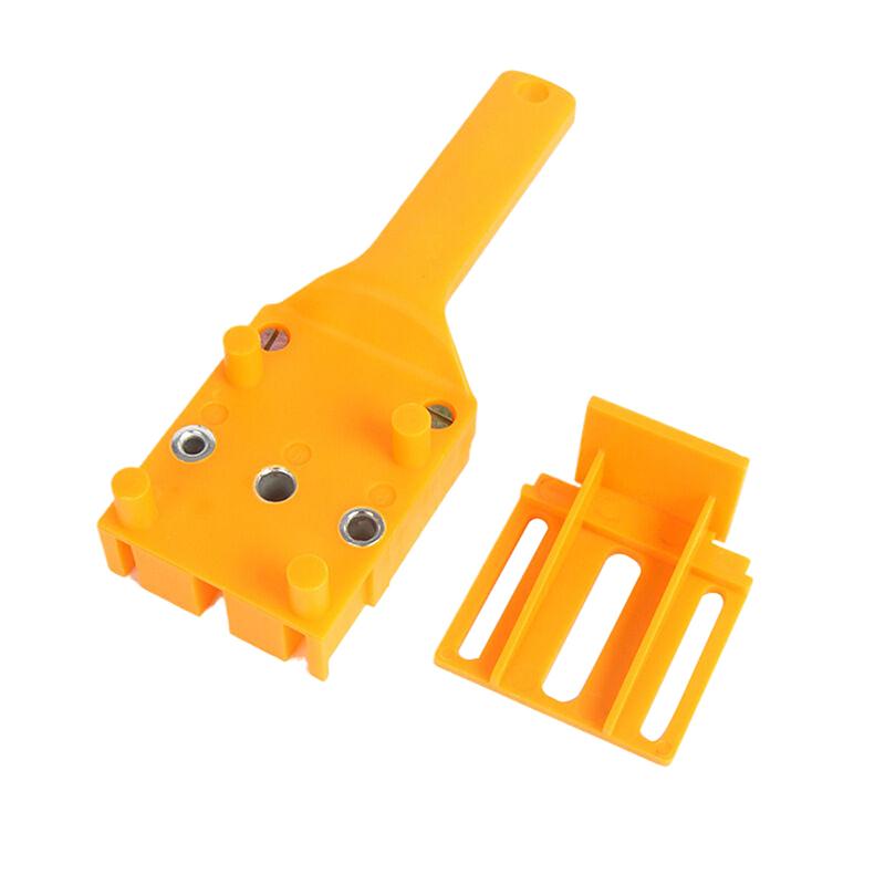 Woodworking Straight Hole Drilling Locator Handheld Furniture Wood Tenon Wooden Board Connection Positioning Drilling Tool