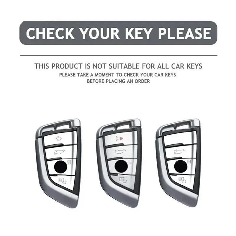 Zinc Alloy Car Key Cover Remote Control Protective Cover Full Range of BMW X2 X3 X5 Car Key Cover Auto Accessories