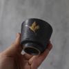 Black crockery Ceramic teacup porcelain tea cup kung fu cup 100ml