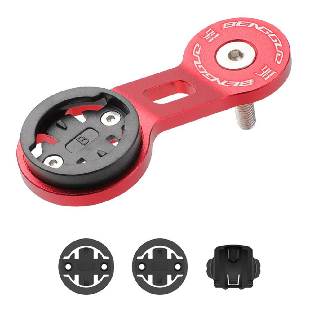 BENGGUO BG-2118 Aluminum Alloy Bike Computer Mount Stand Bracket (Without Silicone Phone Holder)