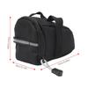 Black Bicycle Seat Rear Storage Pouch Cycling Road Mountain Bike Saddle Bag Accessory