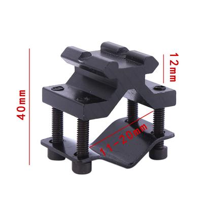 Taktický univerzální adaptér s nastavitelnou kolejnicí 20 mm pro laserovou svítilnu Scope