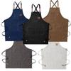 Durable Canvas Vintage Apron Cafe