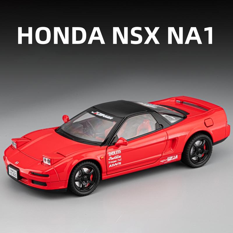 

1:24 HONDA Acura NSX MK1 NA1 Alloy Sports Car Model Diecast Metal Track Racing Car Vehicles Model Sound and Light Kids Toys Gift
