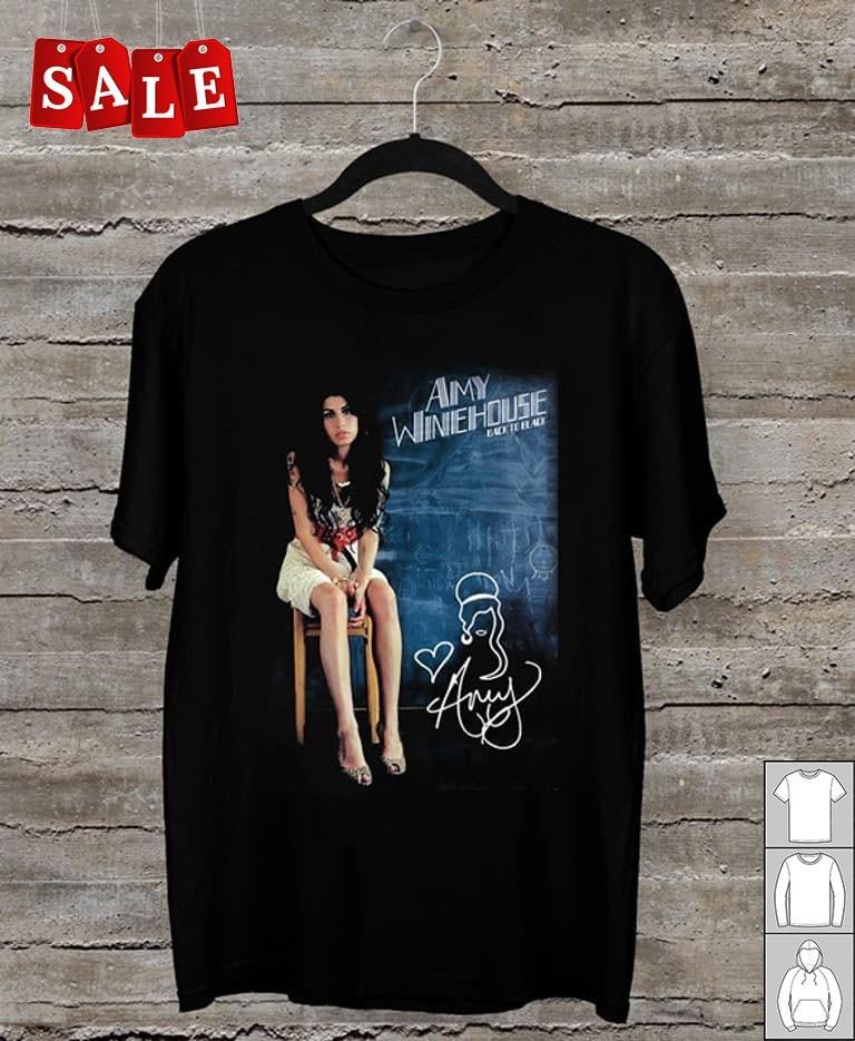 New Amy Winehouse signature retro Gift For Fans Unisex All Size TShirt UH387 Unisex T-Shirt S