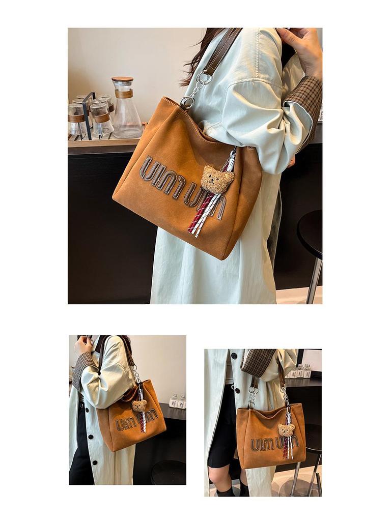 Versatile Large Capacity Korean Fashion Shoulder Tote Bag