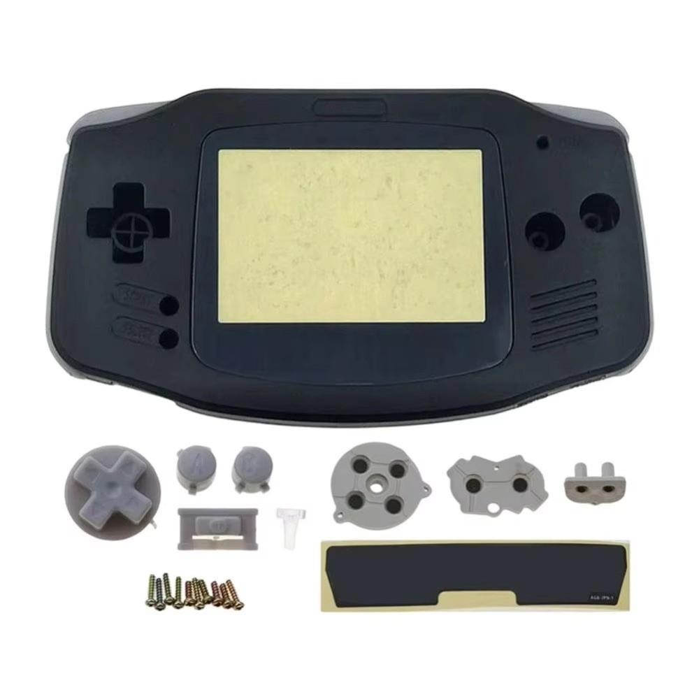 Full Cover Replacement Cover Full Set Console Replacement for GBA Game Boy Advance чёрный