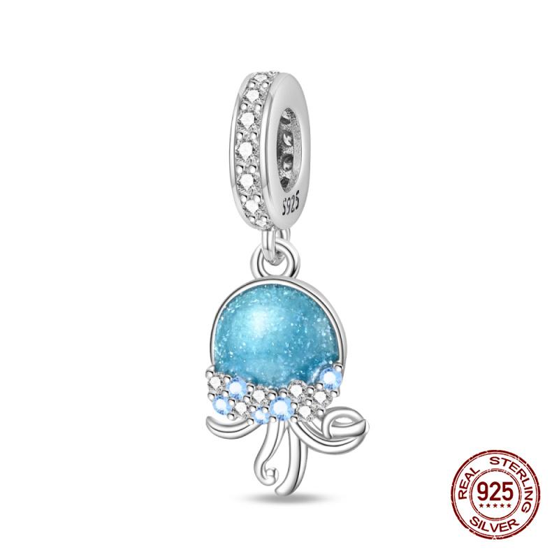 New In Original Charm Copper Ocean Series Sea Turtles Charms Beads Fit 3Mm Original Bracelet For Women Diy Fine Jewelry Gift