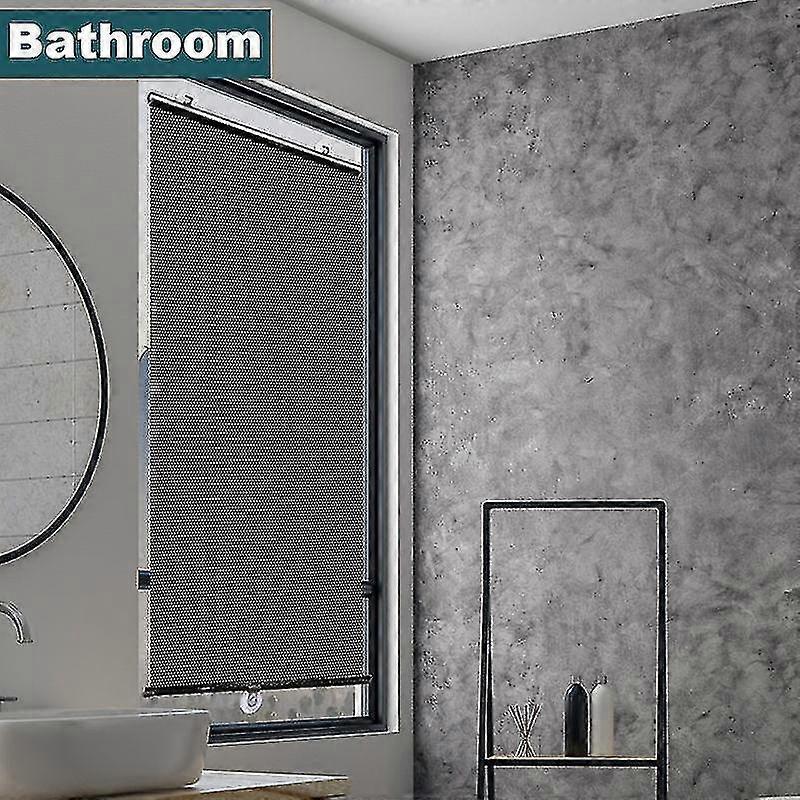 Universal Roller Blinds Suction Cup Sunshade Blackout Curtain Nail-free