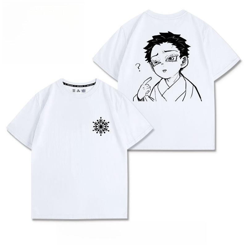 Demon Slayer Anime Iwakaza Renyuki Printed Tshirt Unisexs and Womens Tshirt Unisexs Top Sports Tshirt 2026 Summer New Tee