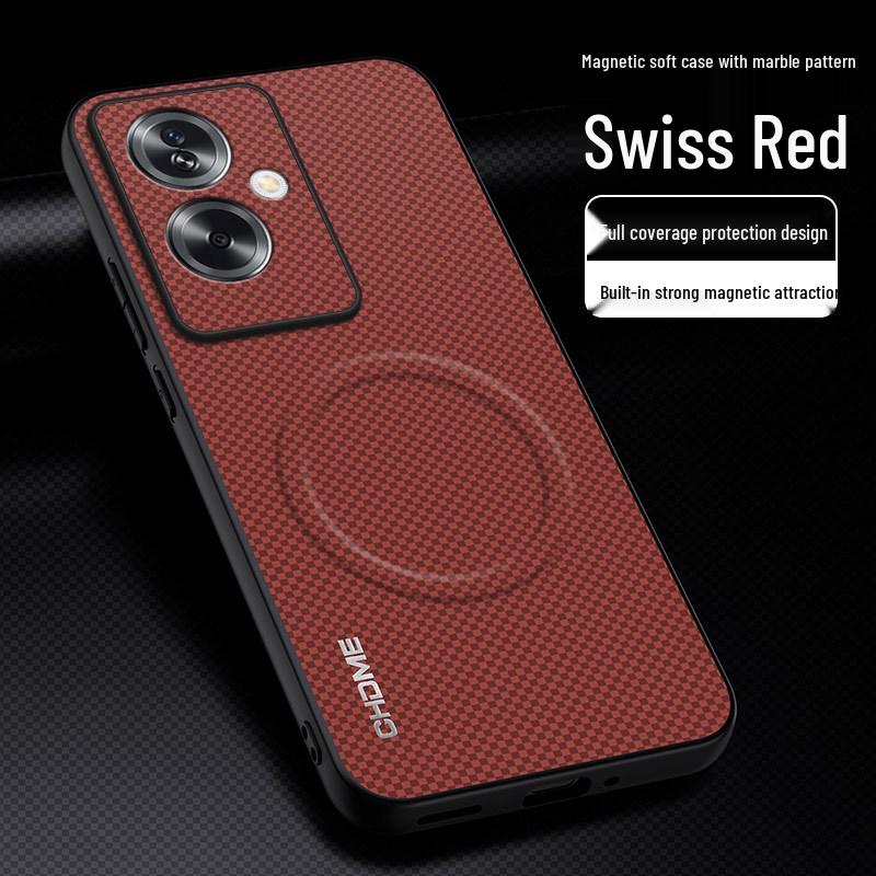 OPPO A79 5G Protective Case: Full Coverage, Anti-drop, Magnetic Buckle, High-end Fashion, Mark Texture