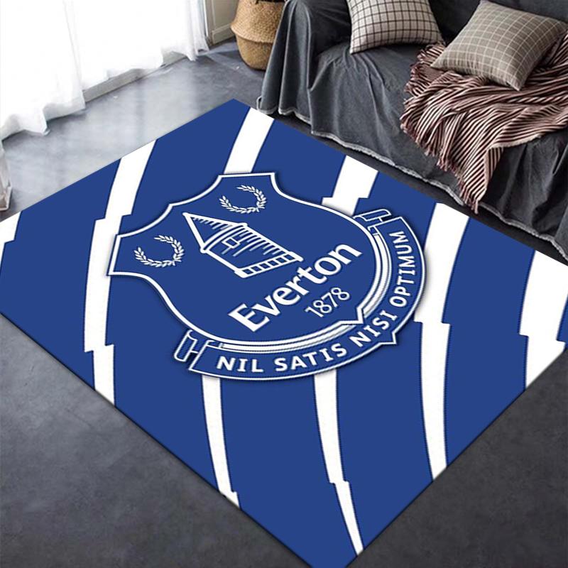 Nuovo Tappeto Everton FC 2025 per Soggiorno Camera da Letto Casa Decorazione Divano, Tappetino Antiscivolo per Giochi Bambini40