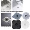 Silicone Sink Strainer Hair Catcher Clog Without Design Flexible Drain Cover Easy To Clean Strong Guards For Shower Bathtubs