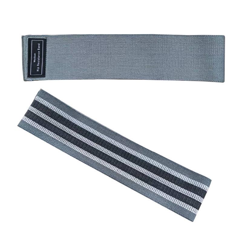 Polyester Cotton Yoga Resistance Bands Set - Booty, Squat, and Hip Lift Fitness Elastic Bands In Stock