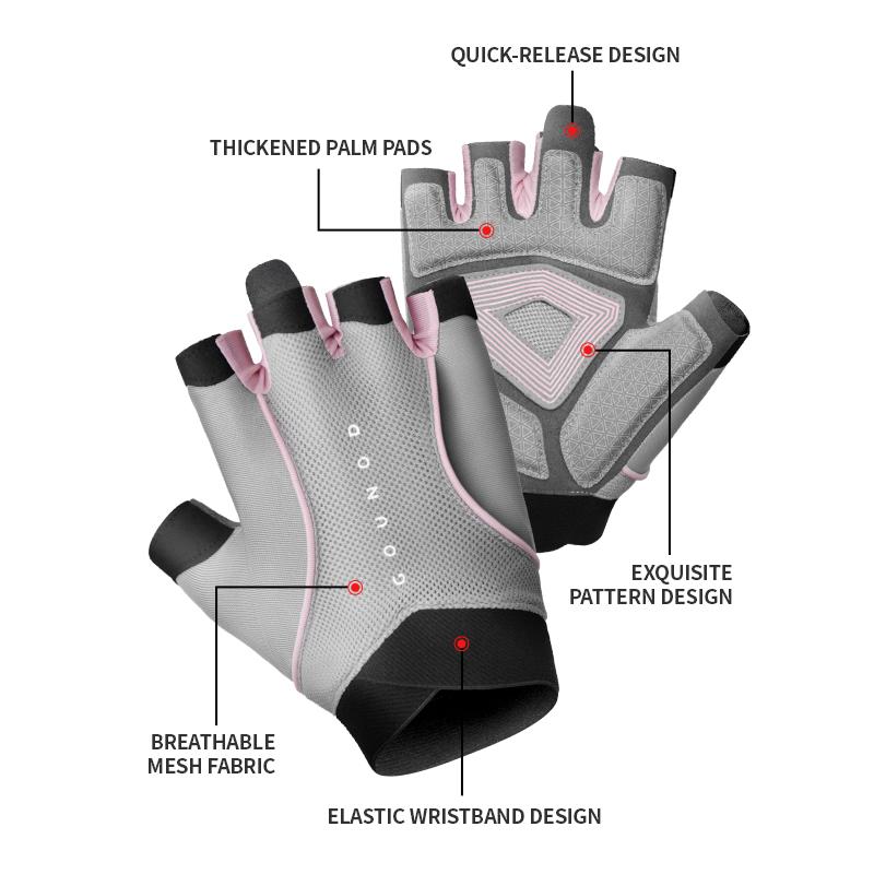 Palm Protection Gloves for Gym Fitness Silicone Material Weight Lifting Sports Fitness Gloves