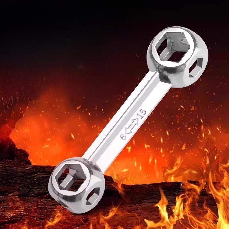 Multi-functional Bone WrenchHex Socket Screw Tool Portable Ten-piece Hexagonal Socket Small Wrench