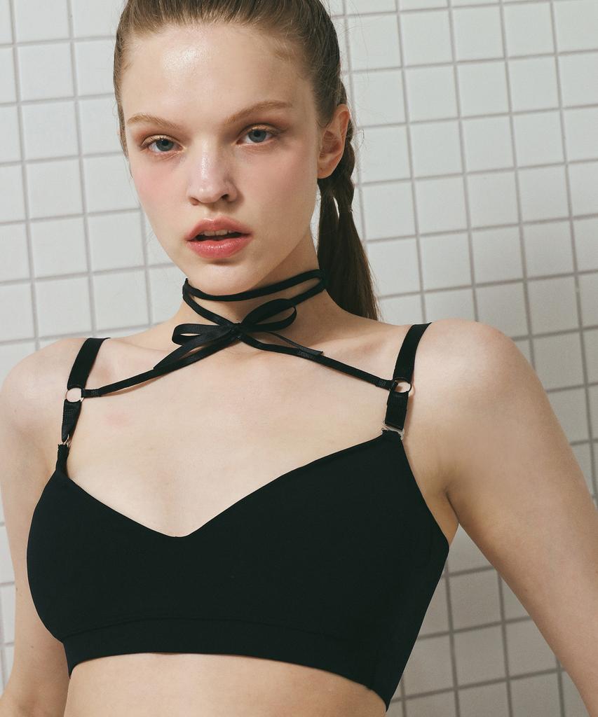 VINAJ Iconic Wireless Bikini Bra (Ribbon Choker)