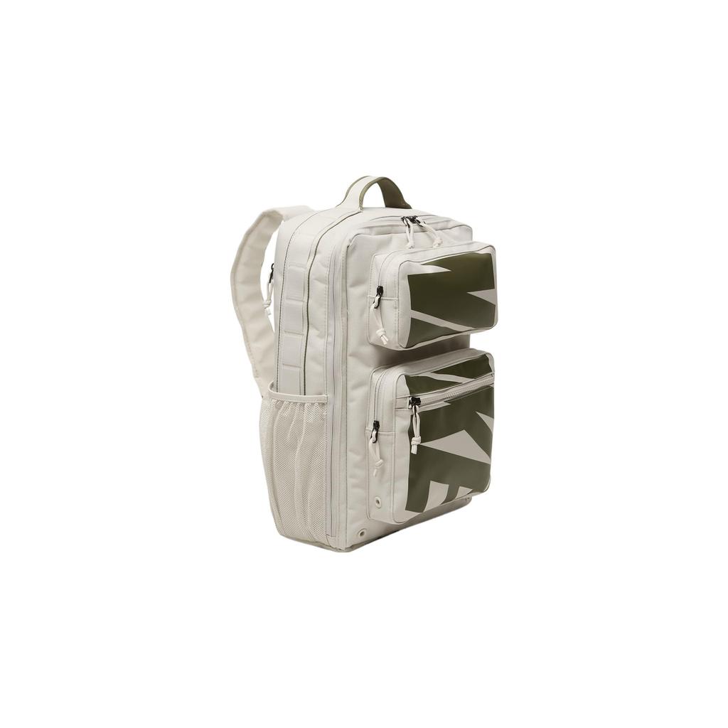 Nike Letter Print Fabric Backpack Unisex Backpacks White CZ1247-104