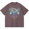T-shirt Heavy Metal 100% Cotone 230 Gsm Stampa Band Rock Musica Popolare Unisex T-shirt Pesante in Cotone