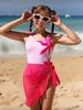 Nuovo Costume da Bagno Intero Moda Europea e Americana per Ragazze
