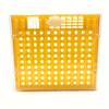 1pc Bee Queen Rearing Box - Yellow Plastic with Multiple Compartments & Observation Window, 5.12x5.79x1.1in Beekeeping Equipment