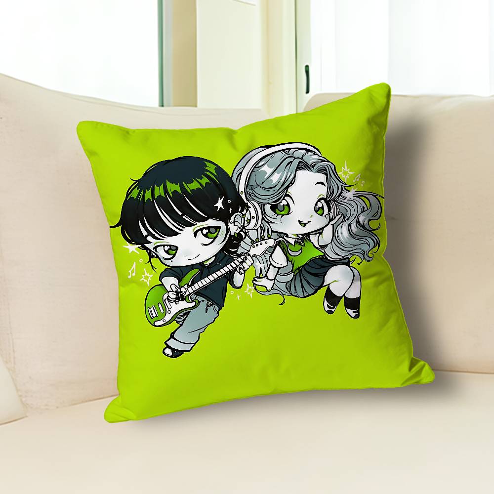 M-Mitsuki Koga Aya tgswiiwagaa Anime Celebrity Merchandise All-Match Printed Pillow Case Sofa Car Office Room