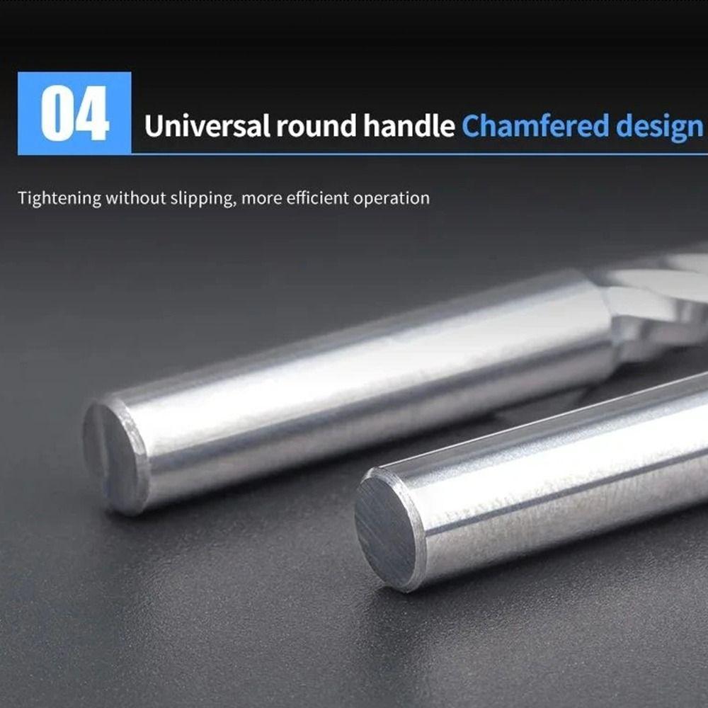 1Pcs Carbide End Milling Bits Single Flute Mill Tool New Router Bit CNC Machine