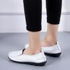 Women Flat Shoes Woman Soft Casual Shoes Leather Flats Ladies Shoes Femme Slip On Loafers Plus Size