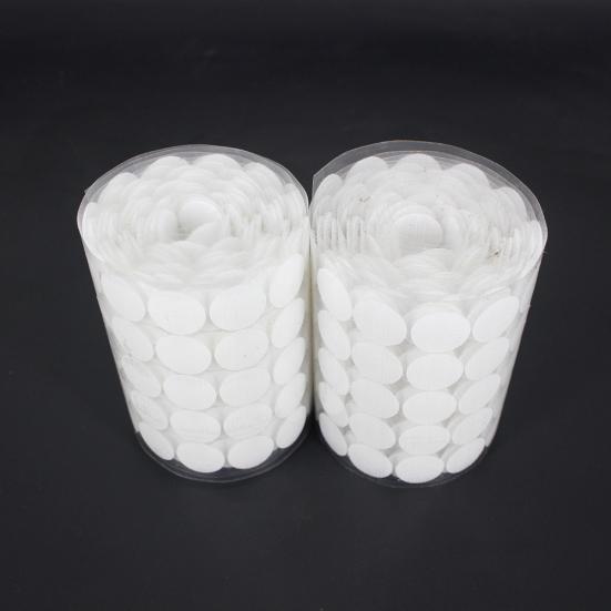 100ks/sada 2cm smyčka s háčkem Samolepící mince Tečky Kruhy Stick páska Disky Nástroj