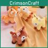 Sika Cute Cartoon Deer Mini Plush Toy Pendant For Gift And Bag Decoration