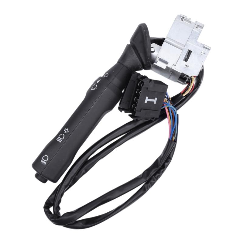 Automotive Combination Switches Assembly 3575400045 for Turn Signal and Windshield Wiper Functions, with ABS Housing, Attached Harness, and Multiple