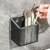 Punch-Free Wall-Mounted Bathroom Storage Box for Cosmetics and Washcloths