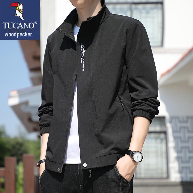TUCANO Men's Stand Collar Casual Jacket