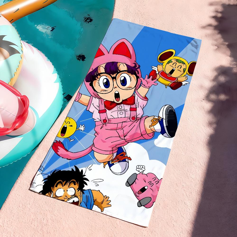 Classic Anime D-Dr. Slump Cute Towel Soft Pool Gift For Travel Gym Shower Camping Quick Dry Sports Large Beach Towels