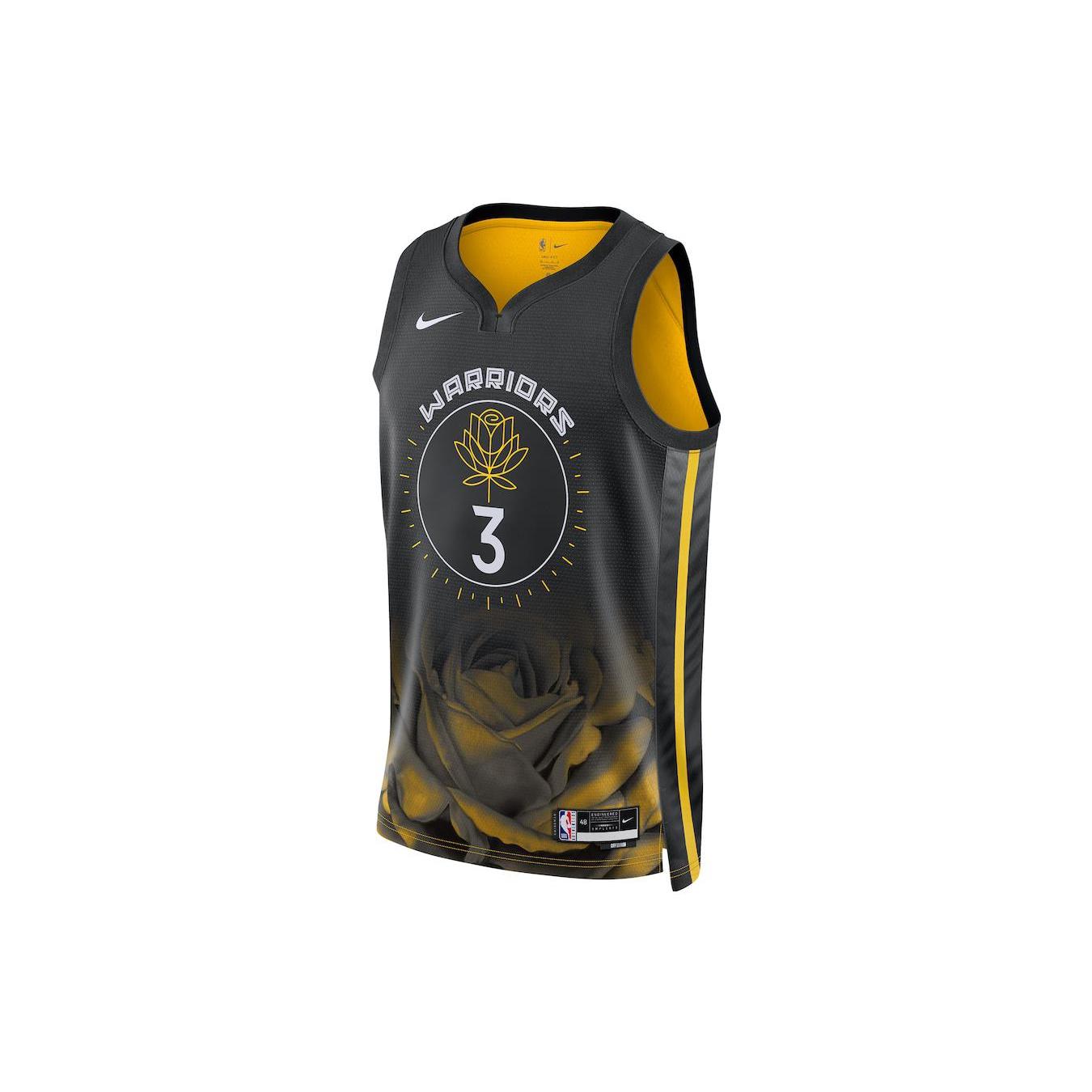 Nike Basketball Jersey Unisex Black Gold DO9593-014 XL