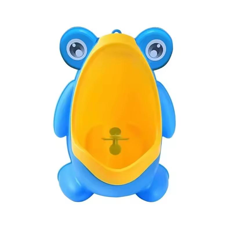 Frog Potty Training For Boys With Fun Target Game, Wall-Mounted Pee Trainer For Easy & Clean Learning