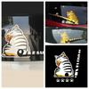 Car Stickers 3D Creative Cartoon Cat Moving Tail Paws Auto Rear Windshield Vehicle Window Wiper Decal Styling Decoration