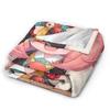 Spy Family Flannel Blanket Winter A-Anyas Super Warm Throw Blanket for Kids Bedroom Graphic Bedspread Sofa Bed Cover