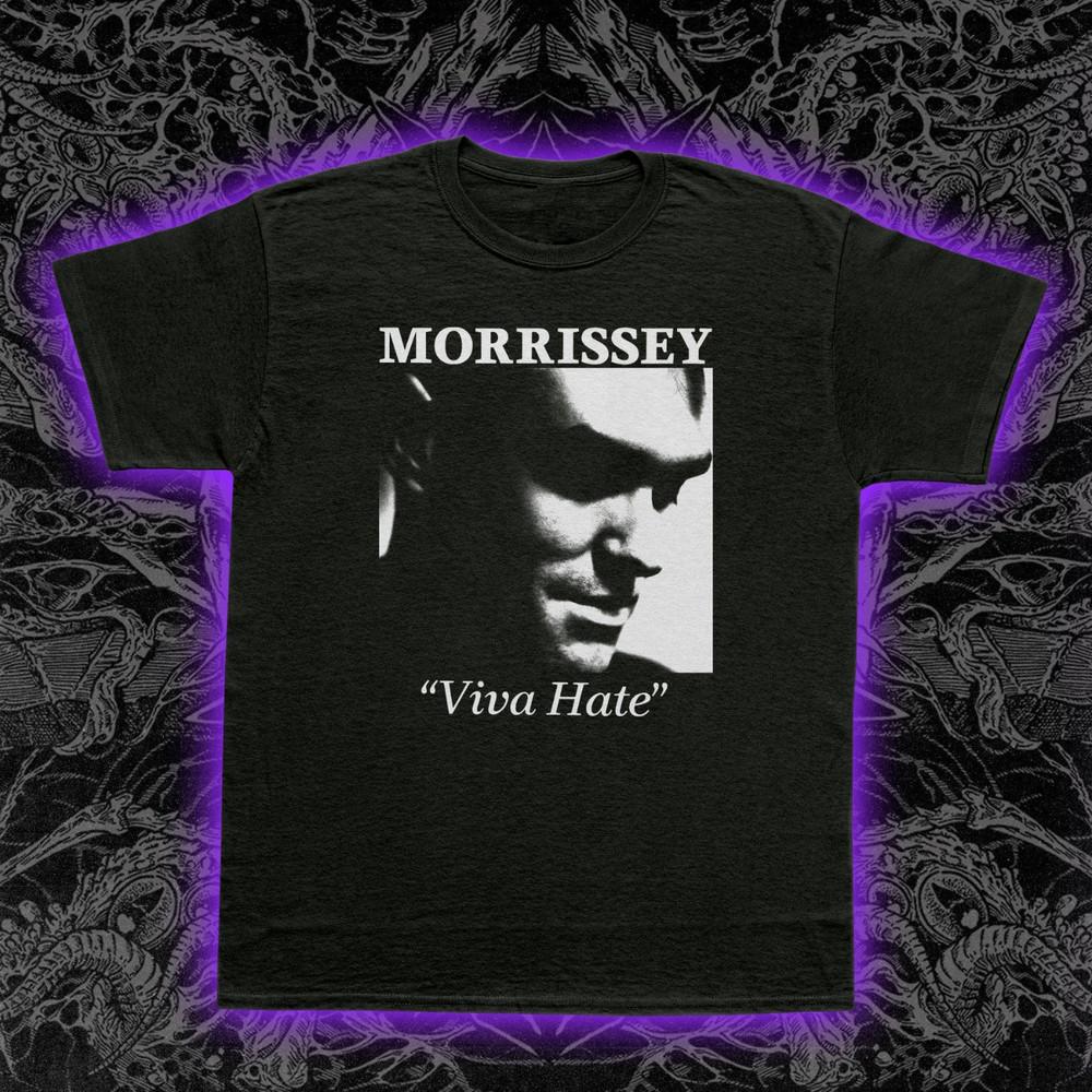 Morrissey Viva Hate T-Shirt The Smiths Indie Rock Alternative Pop Music S-5XL Unisex T-Shirt