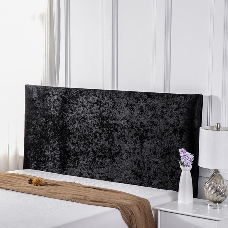 

Эластичный чехол для изголовья кровати, все включено, бархатный, нескользящий, чехол для изголовья кровати, пылезащитный чехол для спинки кровати 1.2 meter