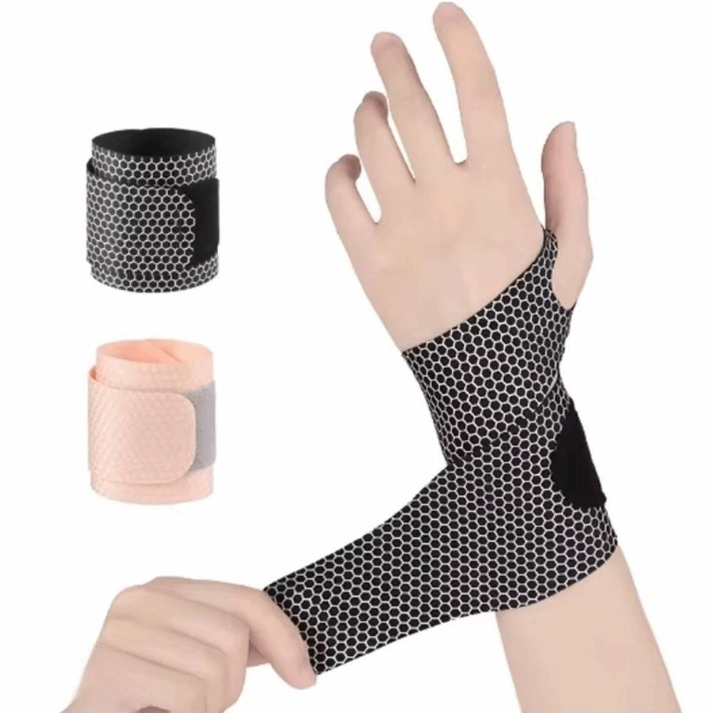 Breathable Fabric Wrist Compression Band Lightweight Wrist Support Wrap Fitness Training