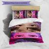 Set Biancheria da Letto KPOP Hunter 3 Pezzi Copripiumino Chiusura Include 1 Copripiumino & 2 Federe per Tutte le Stagioni Camera da Letto Casa Arredamento Stanza del Dormitorio