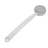 2 in 1 Foot Scrubber Stone and Shower Brush Long Handle Foot Scrubber Body Brush with Hanging Hole