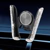 Rhinestone Car Phone Holder: Diamond Air Vent Stand with Full Sparkle