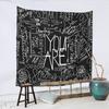 Quote You Are Wall Tapestry Inspirational Classroom Positive Kids Tapestries Wall Hanging Motivational Positive Affirmations